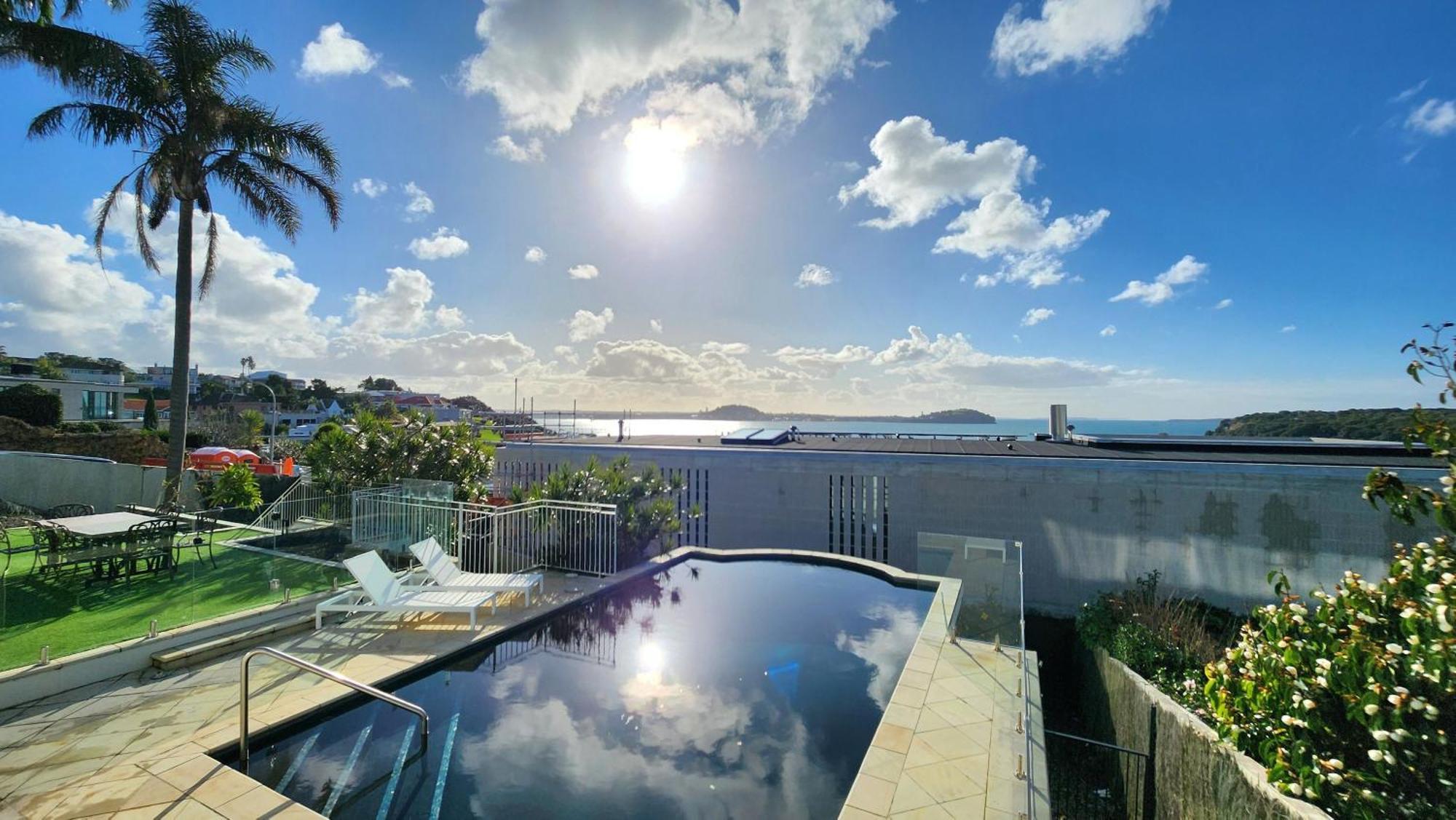 Orakei Grandeur Mansion With Sea Views & Pool Villa Auckland Luaran gambar
