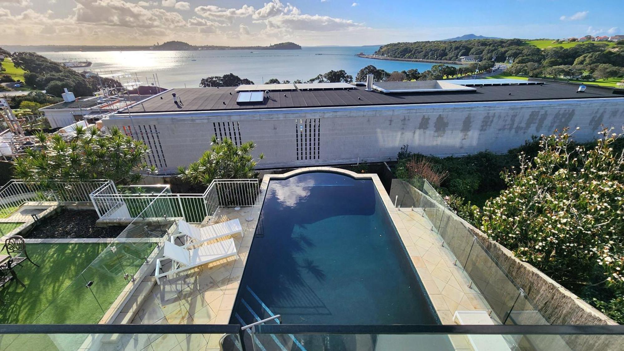 Orakei Grandeur Mansion With Sea Views & Pool Villa Auckland Luaran gambar