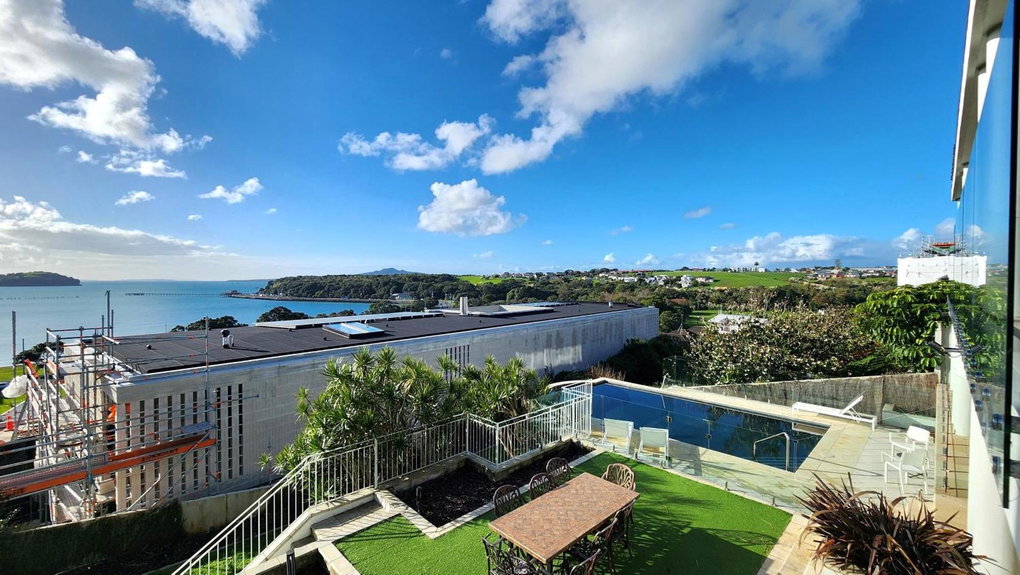 Orakei Grandeur Mansion With Sea Views & Pool Villa Auckland Luaran gambar