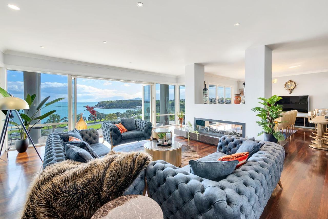 Orakei Grandeur Mansion With Sea Views & Pool Villa Auckland Luaran gambar