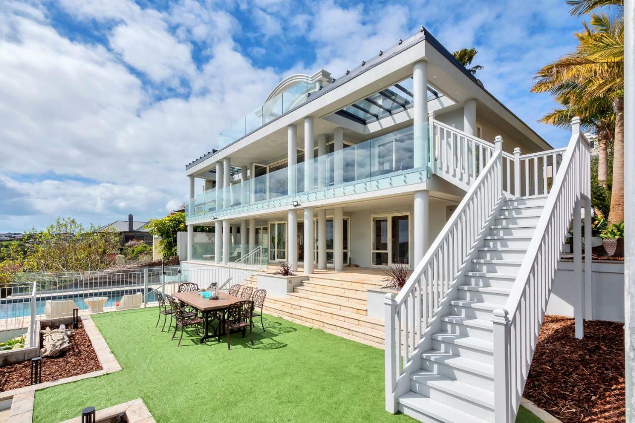 Orakei Grandeur Mansion With Sea Views & Pool Villa Auckland Luaran gambar